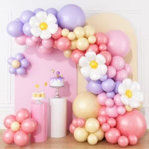 100 Pcs | Happy Birthday Balloons Garland Kit Party Supplies